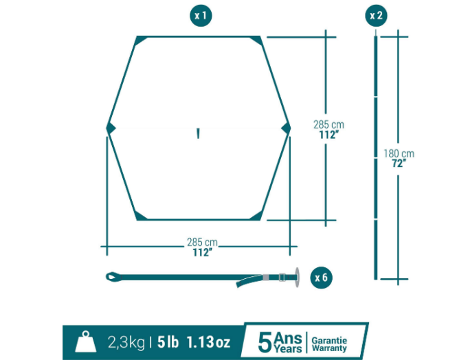 سایبان کمپینگ - تصویر 2